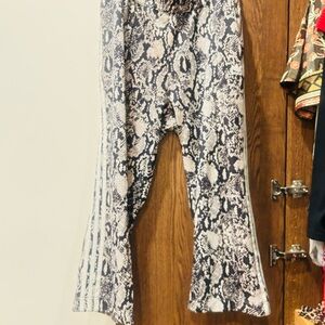 Adidas limited edition Snake Print Pants - White and Black